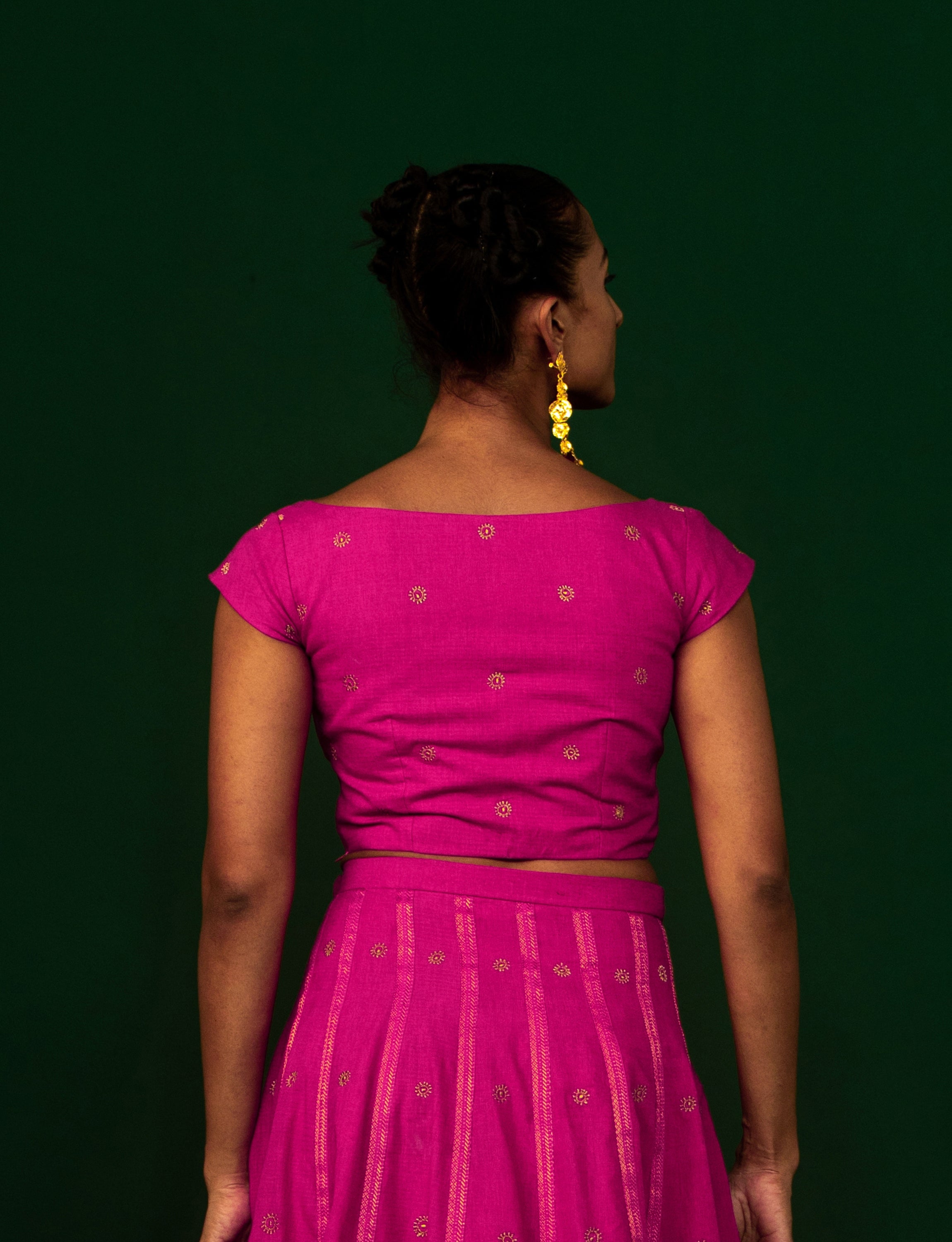 Scarlet Pink Blouse